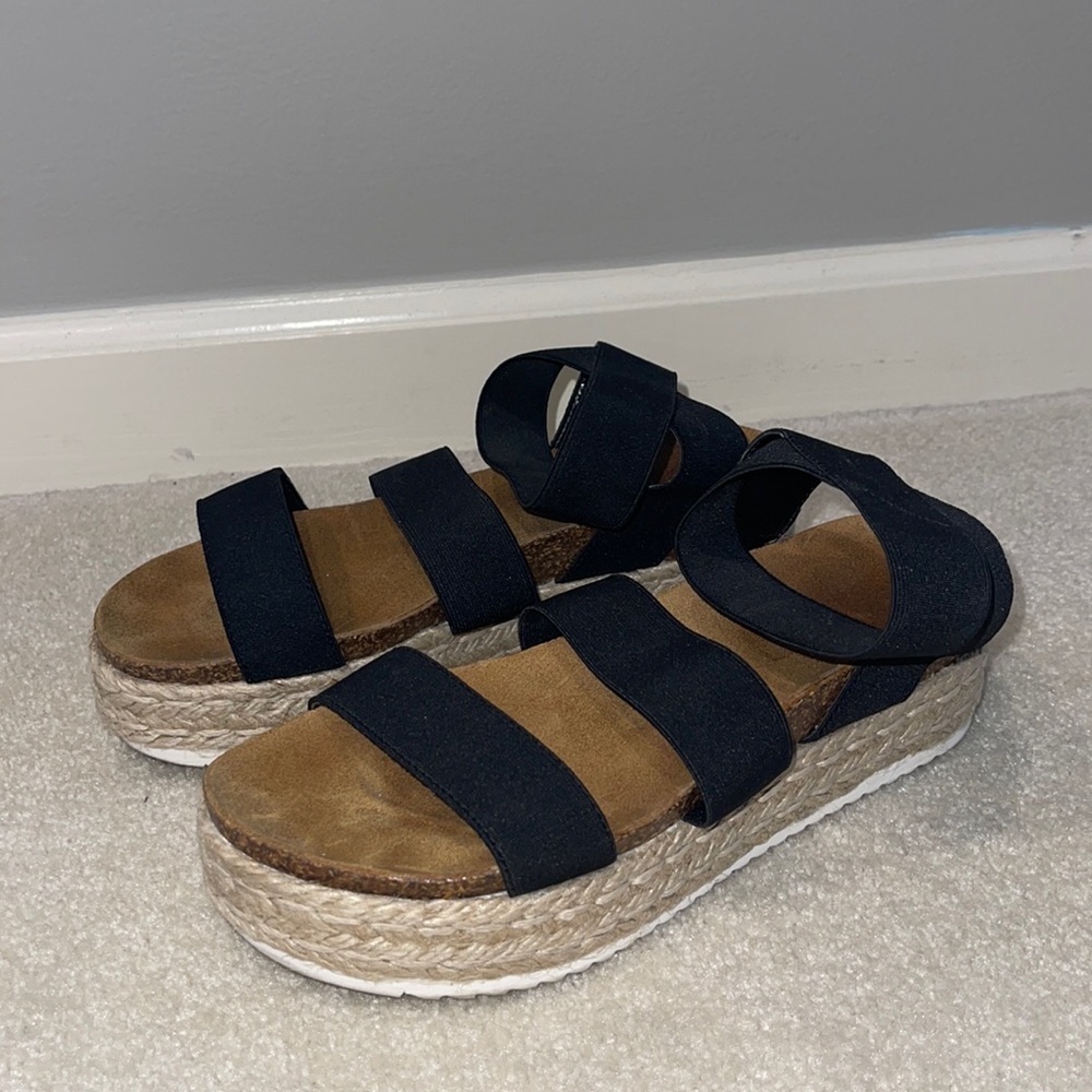Platform for espadrille sandals
